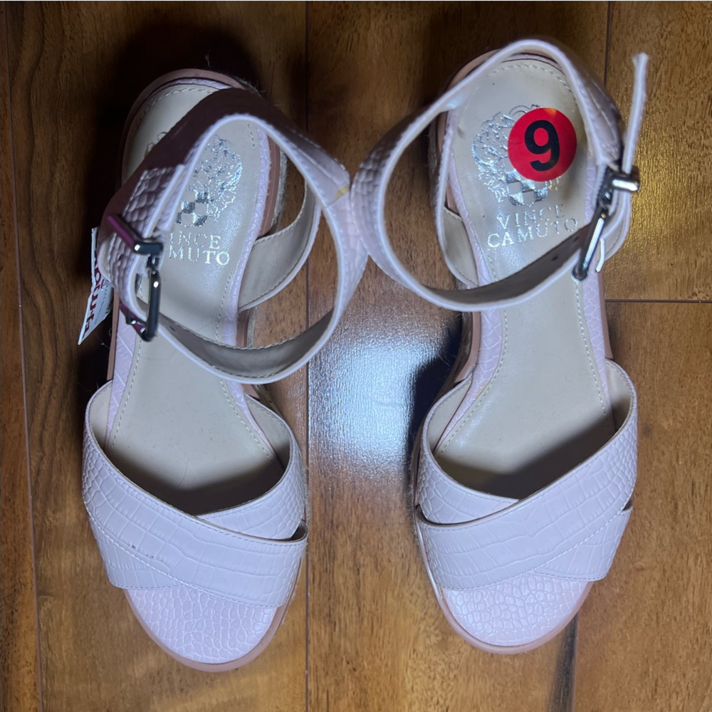 Vince Camino Platform Wedge Espadrille Sandals